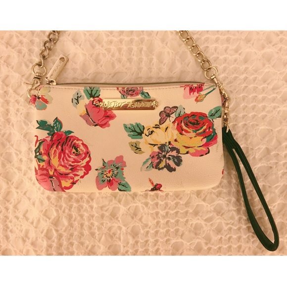 BETSEY JOHNSON Floral Crossbody Purse - Picture 2 of 4